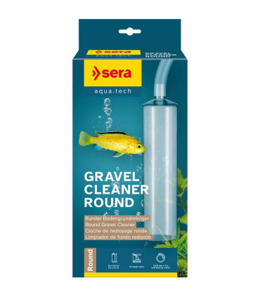 Sera limpador redondo | Sifão grande para aquário | aquário plantado