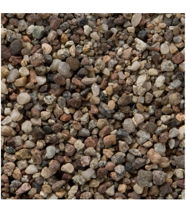 Aquael multicolorido M 10kg | Cascalho inerte para aquário | Aquário Plantado