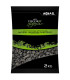 Aquael basalto preto 2kg | Cascalho inerte para aquário | Aquário Plantado