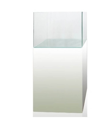 Acuario + Mueble Cubic 80L - Blau