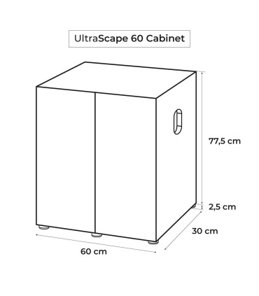 Mesa Ultrascape 60 Aquael | Mesas para acuarios | Acuario Plantado