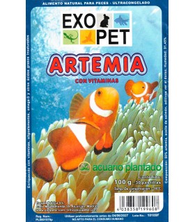 Artemia Congelada Exopet - 100gr