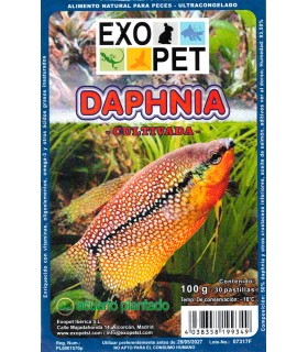 Pack Daphnia Congelada Exopet - 5x100gr
