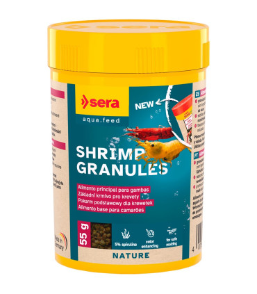 Sera Shrimp Granules | Alimento para gambas | Acuario Plantado