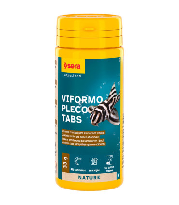 Sera Viformo 50ml | Alimento corydoras y ancistrus | Acuario Plantado