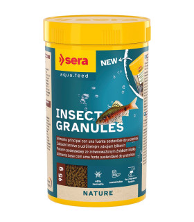 Sera insect Nature 250 | Alimento con proteinas para peces | Acuario Plantado