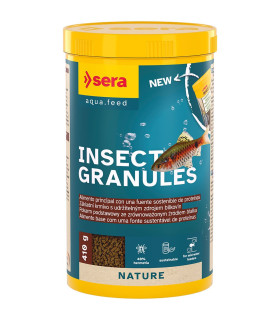 Sera insect Nature 1000 | Alimento con proteinas para peces | Acuario Plantado