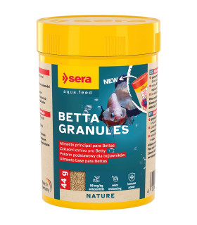 Sera Bettagran Grânulos 100 | Grânulos para peixes Betta | Aquário Plantado