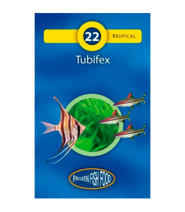 Tubifez congelados | Alimento premium para peixes de aquário