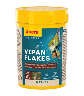 Sera Vipan Flakes 100 | Alimento en escamas para peces de acuario