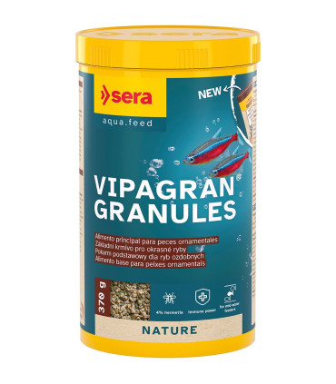 Sera vipan granules 250 | Alimento base en granulos | Acuario Plantado
