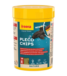 Sera Pleco Chips 100 | Alimento para plecos y ancistrus | Acuario Plantado