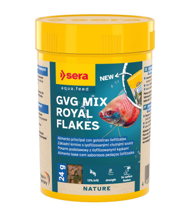 Sera GVG Royal Flakes 100 | Golosinas peces | Acuario Plantado