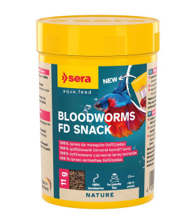 Sera Larva mosquito Snack | Golosinas peces | Acuario Plantado