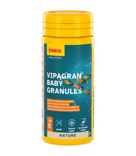 Sera Vipangran baby granules 50 | Alimento alevines | Acuario Plantado