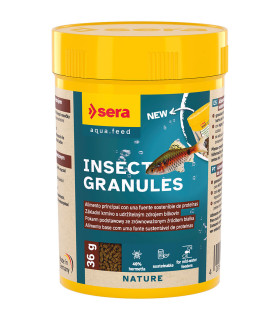 Sera insect Nature 100 | Alimento proteico para peixes | Aquário Plantado