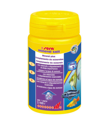 Sera Mineral Salt | Sais minerais para aquários