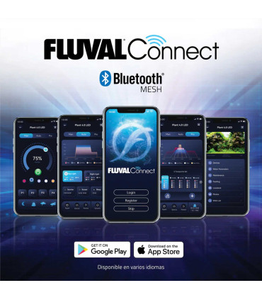 Fluval Plant 4.0 LED | Pantalla para acuarios plantados con control App