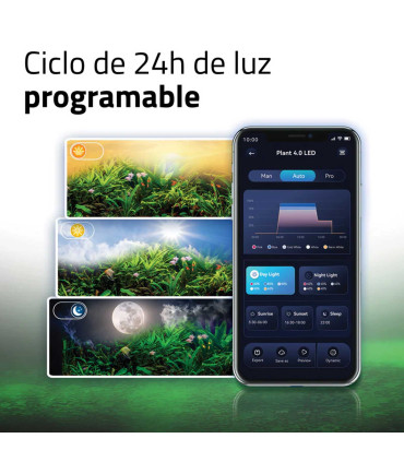 Fluval Plant 4.0 LED | Pantalla para acuarios plantados con control App
