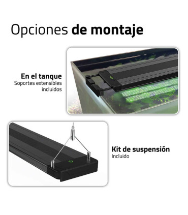 Meta título SEO ES: Fluval Plant Pro 4.0 LED | Pantalla potente para acuarios plantados