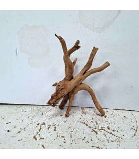 Slim Wood N132 para Aquário | Madeira Natural Única