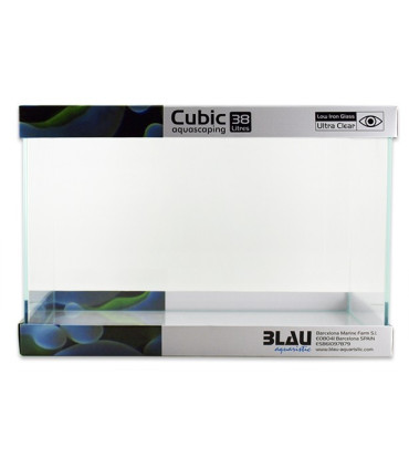 acuario aquascaping blau 38 litros