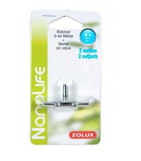 Chave metálica 2 saídas 4/6mm - Zolux