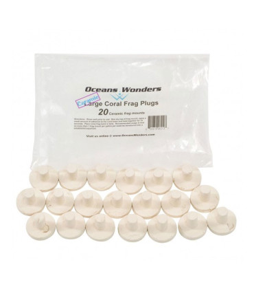 Plug para corales 30mm - 20ud