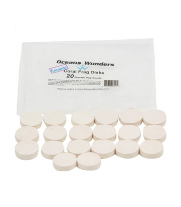 Discos para corales 30mm - 20ud
