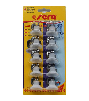 Conjunto de 10 ventosas para tubo de ar - Co2