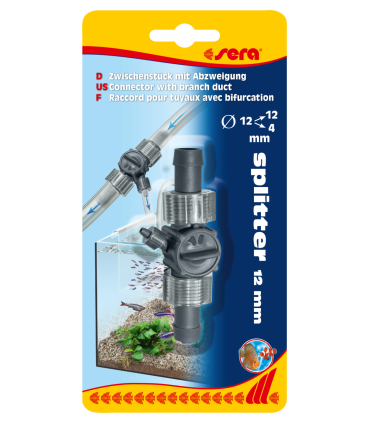 Divisor de tubo 12mm - Sera