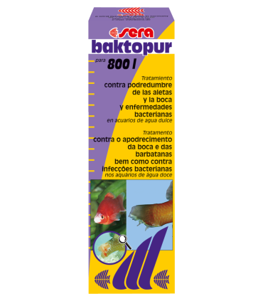 Medicamento Peces Baktopur