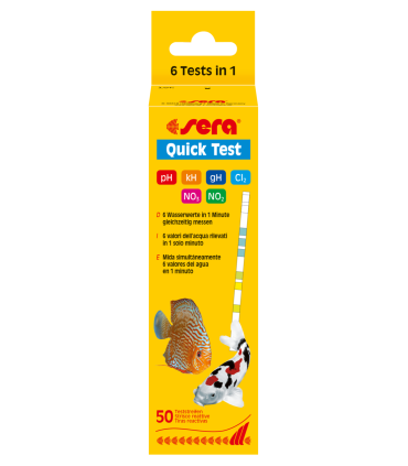 Tiras de teste 6 em 1 - Sera