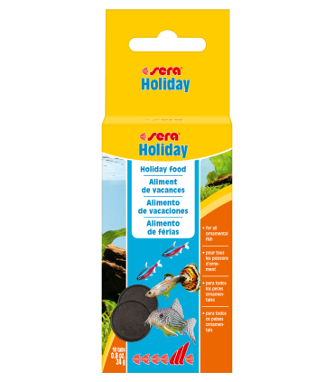 Alimento peces acuario vacaciones